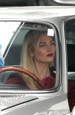 KARLIE KLOSS on the Set of a Photoshoot in Hollywood 01/19/2018