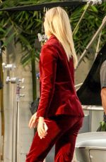 KARLIE KLOSS on the Set of a Photoshoot in Hollywood 01/19/2018