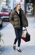 KARLIE KLOSS Out and About in New York 01/15/2018