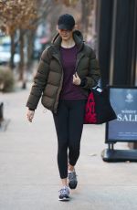 KARLIE KLOSS Out and About in New York 01/15/2018