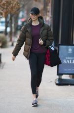 KARLIE KLOSS Out and About in New York 01/15/2018