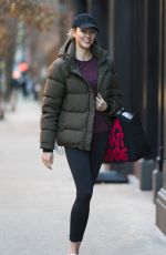 KARLIE KLOSS Out and About in New York 01/15/2018