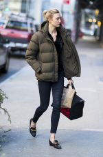 KARLIE KLOSS Out and About in New York 01/15/2018