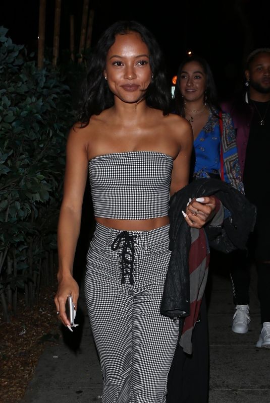 KARRUECHE TRAN at Delilah in West Hollywood 01/05/2018
