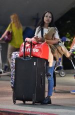 KARRUECHE TRAN at LAX Airport in Los Angeles 03/01/2018