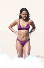 KARRUECHE TRAN in Bikini on the Beach in Cabo San Lucas 03/01/2018