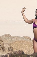 KARRUECHE TRAN in Bikini on the Beach in Cabo San Lucas 03/01/2018