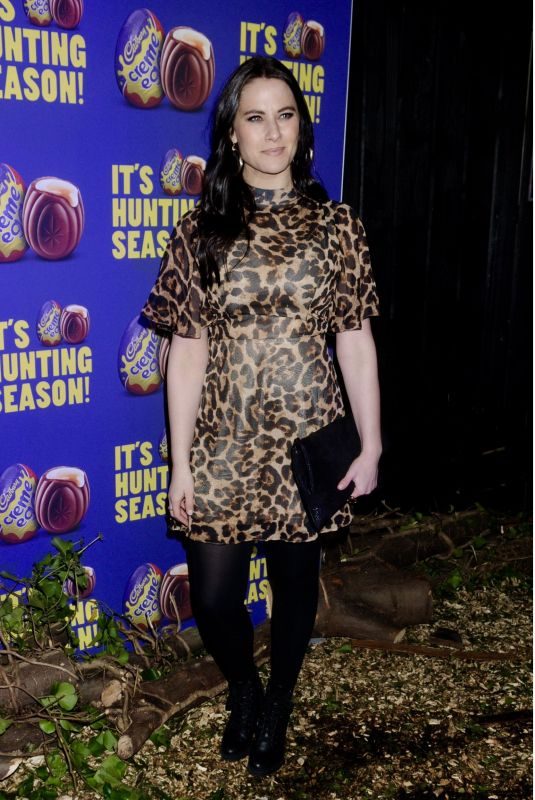 KAT SHOOB at Creme Egg Camp Opening in London 01/18/2018