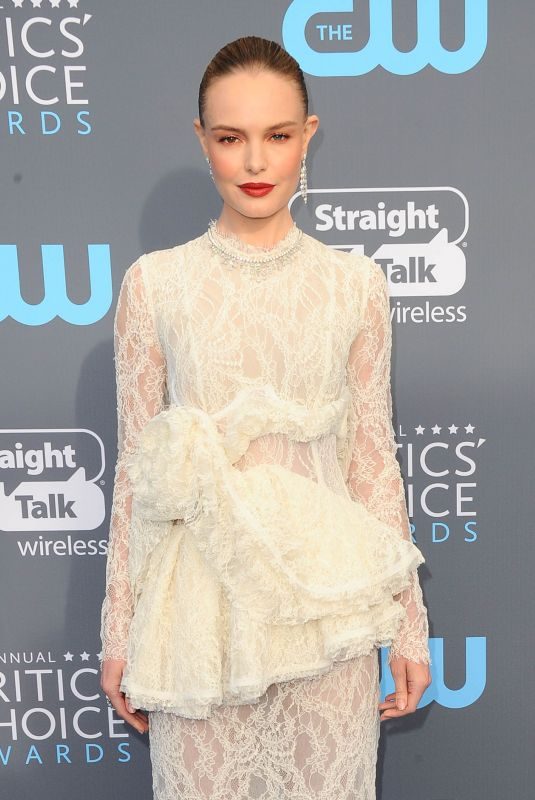 KATE BOSWORTH at 2018 Critics’ Choice Awards in Santa Monica 01/11/2018