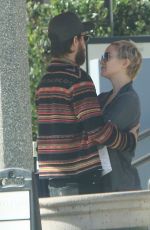 KATE HUDSON and Danny Fujikawa Out in Los Angeles 01/27/2018