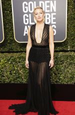 KATE HUDSON at 75th Annual Golden Globe Awards in Beverly Hills 01/07/2018