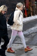 KATE HUDSON Out and About in Aspen 01/01/2018
