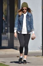 KATE MARA Heading to a Gym in Los Angeles 01/22/2018