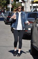KATE MARA Heading to a Gym in Los Angeles 01/22/2018