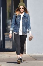 KATE MARA Heading to a Gym in Los Angeles 01/22/2018