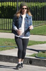 KATE MARA Heading to a Gym in Los Angeles 01/22/2018