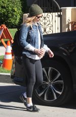 KATE MARA Heading to a Gym in Los Angeles 01/22/2018