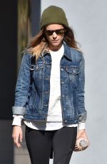 KATE MARA Heading to a Gym in Los Angeles 01/22/2018