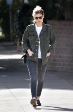 KATE MARA Heading to Cafe Gratitude for Lunch in Los Angeles 01/29/2018