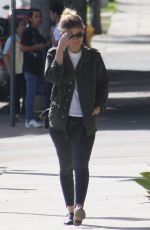 KATE MARA Heading to Cafe Gratitude for Lunch in Los Angeles 01/29/2018
