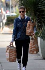 KATE MARA Shopping for Groceries at a Market in Los Angeles 01/17/2018