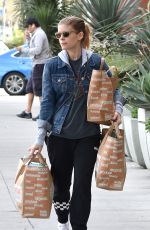 KATE MARA Shopping for Groceries at a Market in Los Angeles 01/17/2018