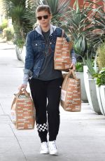 KATE MARA Shopping for Groceries at a Market in Los Angeles 01/17/2018