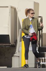 KATE MARA Takes Her Dog to Hospital in Los Angeles 01/25/2018