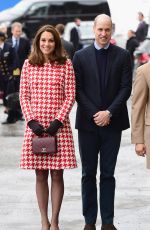 KATE MIDDLETON and Crown Princess VICTORIA of Sweden at Karolinska Institute in Stockholm 01/31/2018