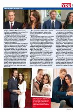 KATE MIDDLETON and MEGHAN MARKLE in You Magazine, South Africa February 2018