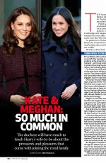 KATE MIDDLETON and MEGHAN MARKLE in You Magazine, South Africa February 2018