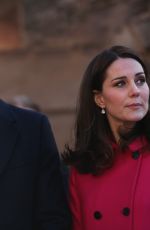 KATE MIDDLETON Arrives Coventry Cathedral in Coventry 01/16/2018