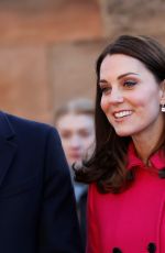 KATE MIDDLETON Arrives Coventry Cathedral in Coventry 01/16/2018