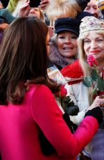 KATE MIDDLETON Arrives Coventry Cathedral in Coventry 01/16/2018
