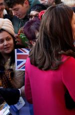 KATE MIDDLETON Arrives Coventry Cathedral in Coventry 01/16/2018