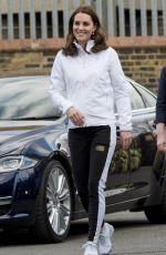 KATE MIDDLETON at Bond Primary School in London 01/17/2018