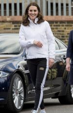 KATE MIDDLETON at Bond Primary School in London 01/17/2018
