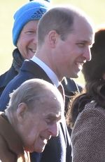 KATE MIDDLETON at Church Service at St Mary Magdalene Church in Sandringham 01/07/2018
