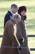 KATE MIDDLETON at Church Service at St Mary Magdalene Church in Sandringham 01/07/2018
