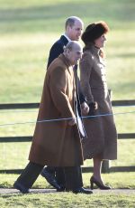 KATE MIDDLETON at Church Service at St Mary Magdalene Church in Sandringham 01/07/2018