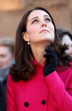 KATE MIDDLETON at Coventry Cathedral in Coventry 01/16/2018