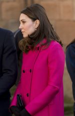 KATE MIDDLETON at Coventry Cathedral in Coventry 01/16/2018