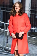 KATE MIDDLETON at Great Ormond Street Hospital in London 01/17/2018