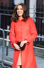 KATE MIDDLETON at Great Ormond Street Hospital in London 01/17/2018
