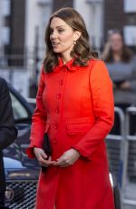 KATE MIDDLETON at Great Ormond Street Hospital in London 01/17/2018
