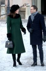KATE MIDDLETON Out and About in Stockholm 01/30/2018