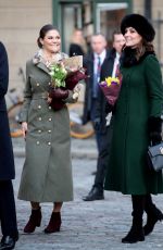 KATE MIDDLETON Out and About in Stockholm 01/30/2018