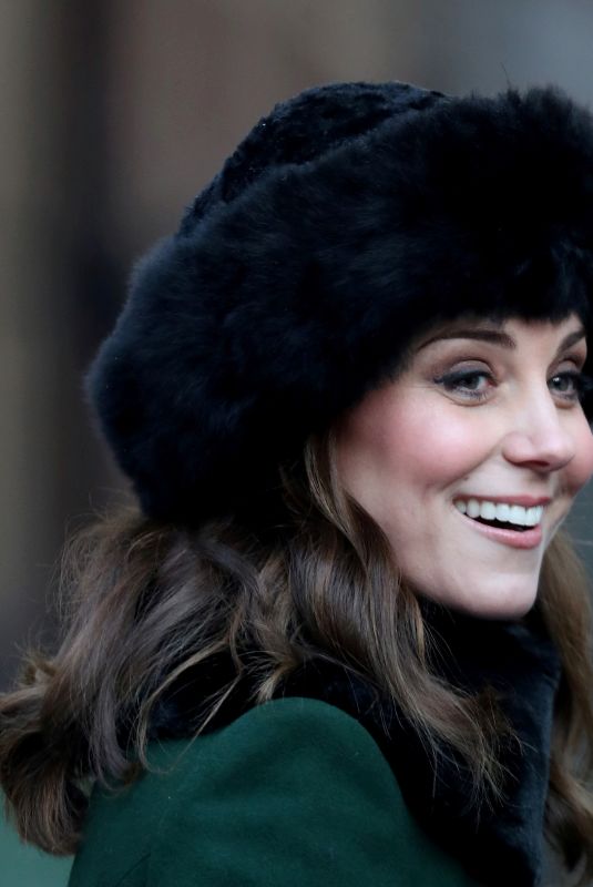 KATE MIDDLETON Out and About in Stockholm 01/30/2018