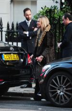 KATE MOSS Out for Lunch in London 01/10/2018