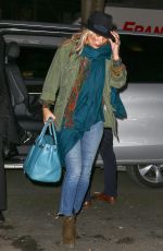 KATE MOSS Shopping at Louis Vuitton Store in Paris 01/17/2018